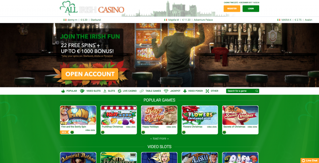 All Irish Casino