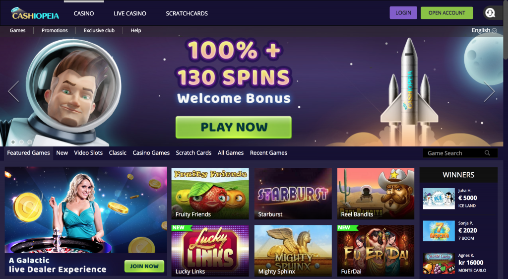 Cashiopeia Casino