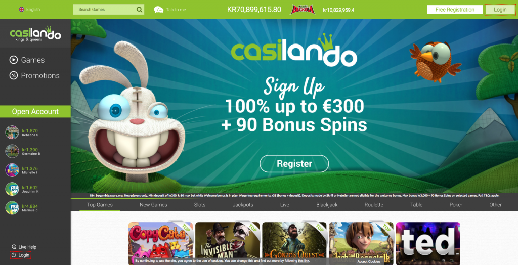 Casilando Casino