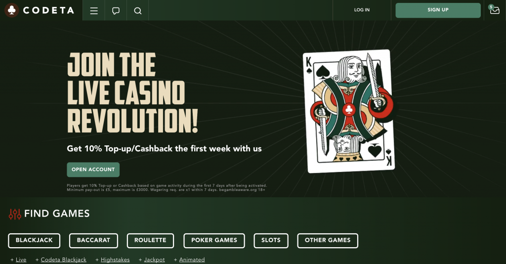 Codeta Casino