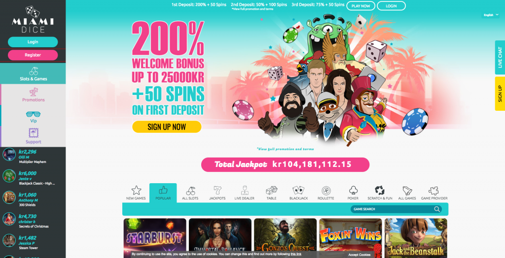 Miami Dice Casino