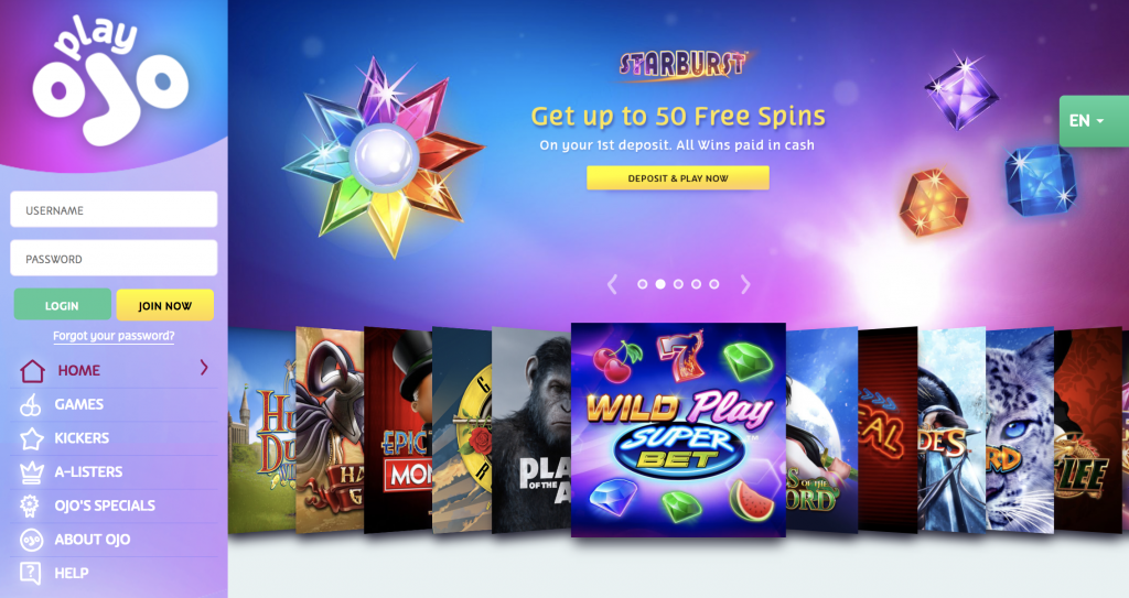 PlayOjo Casino