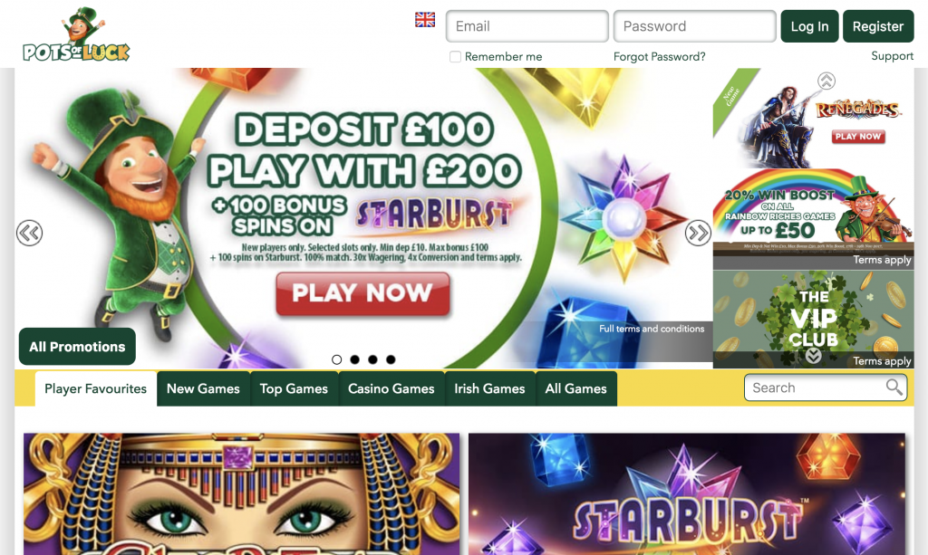 Pots of Luck Casino