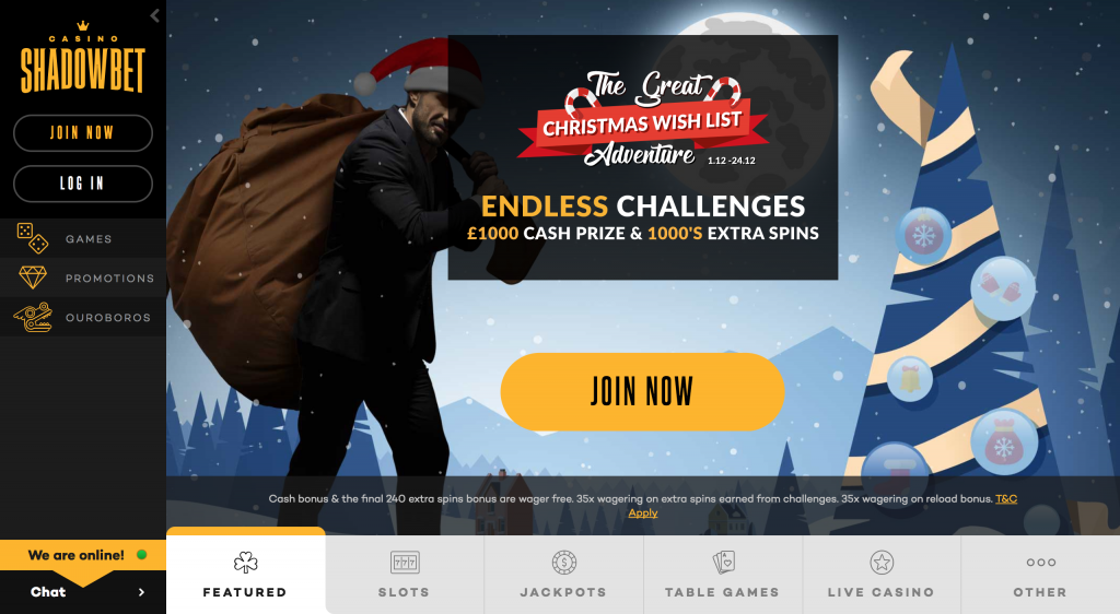 ShadowBet Casino
