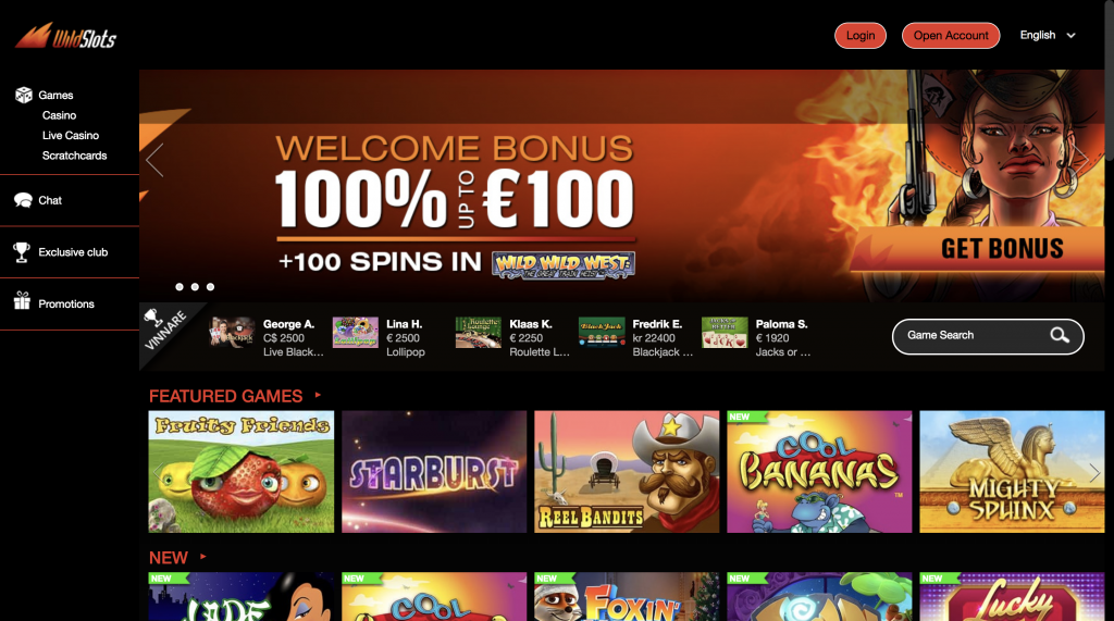 Wild Slots Casino