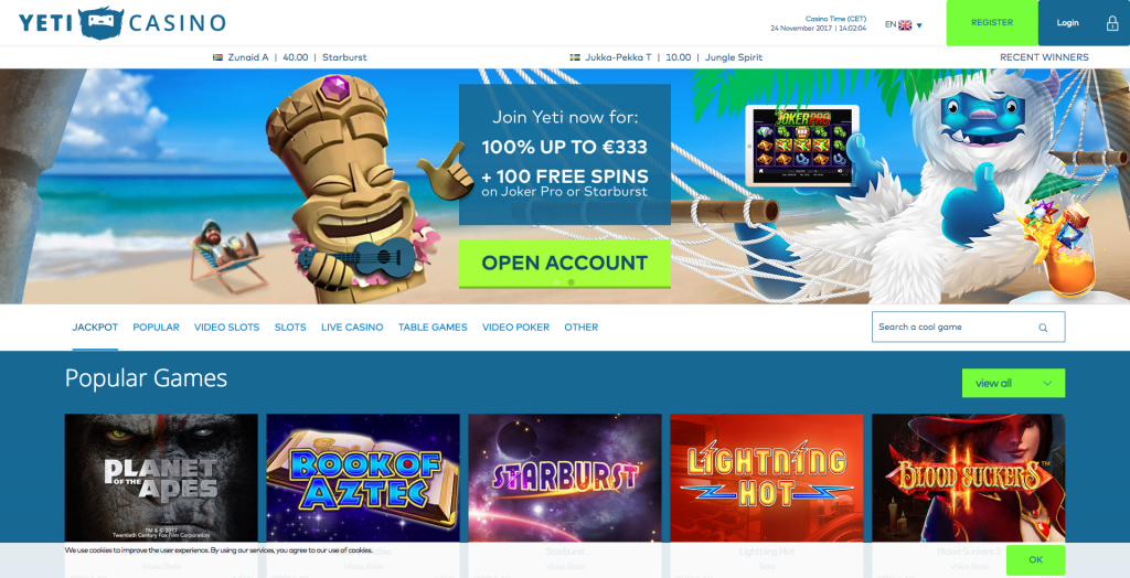 Yeti Casino
